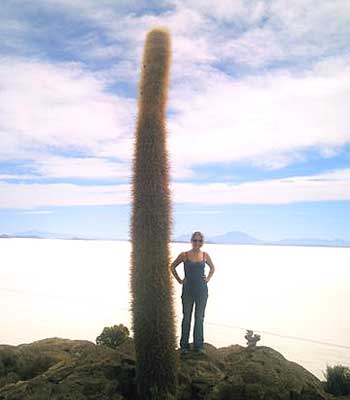 beckie with cactus